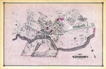 Watertown Map, Middlesex County 1875